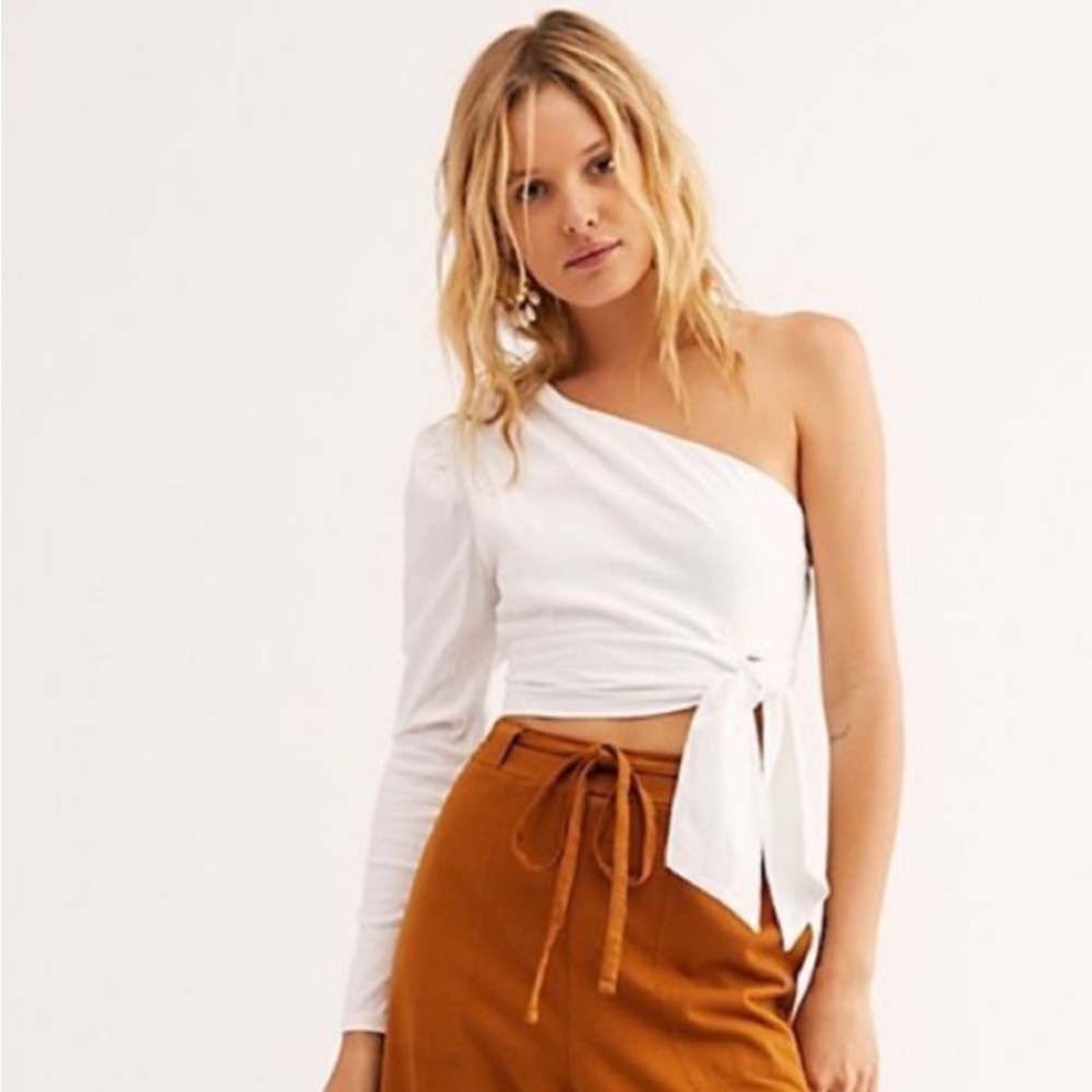 Free People Carmen long sleeve top